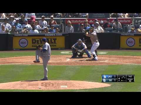 Hyun-Jin Ryu Best Curve LAD vs SD Aug 31, 2014