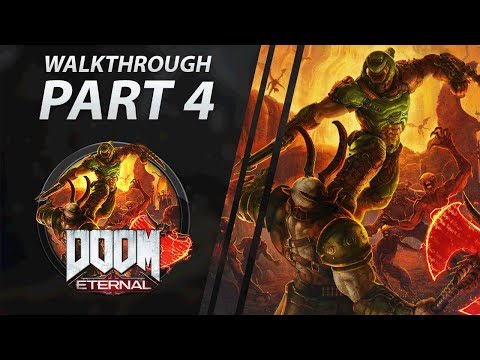 Doom Eternal Walkthrough | [4K60] Mission #3 "Cultist Base" | CenterStrain01