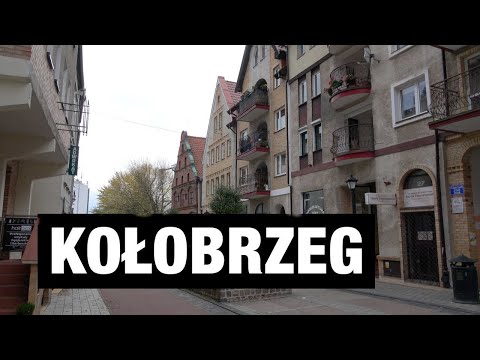 Kołobrzeg. Zwiedzanie miasta. Śródmieście, port, plaża, molo.