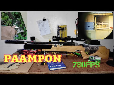 Pinapaampon, Nimrod 20" steel Barrell @52yards 😲😲😲