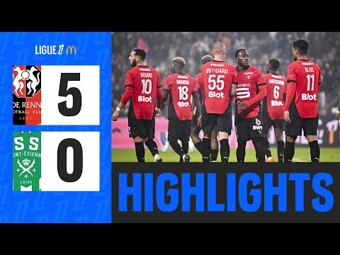 Kalimuendo FLAMBE, Rennes ÉTRILLE St-Étienne | 13ème journée - Ligue 1 McDonald's 24/25