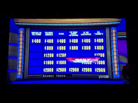 Double Jeopardy: All-Star Games, Daily Double found (3/5/19) Day 10/10, Match 2/2