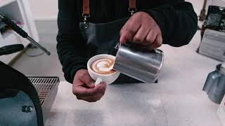 Bean There Latte Art: Swan