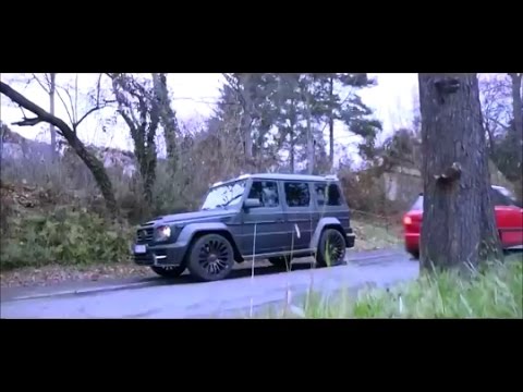 2Pac Ft Eminem & The Game - Paranoid (Official Music Video) G-class Gelandewagen AMG