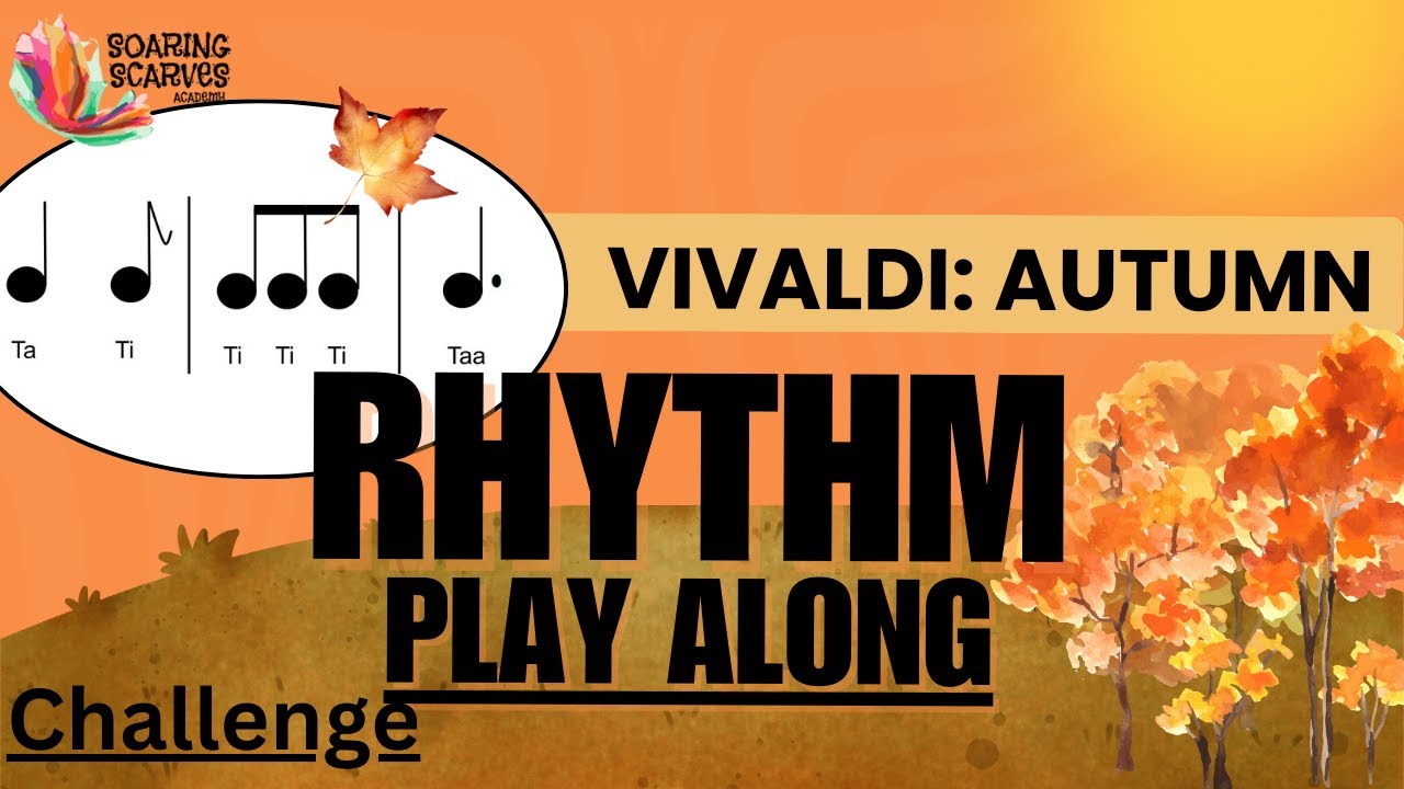 Elementary Music Rhythm Play-Along in Compound Meter Vivaldi’s Autumn 12/8 Lesson for Back-to-School