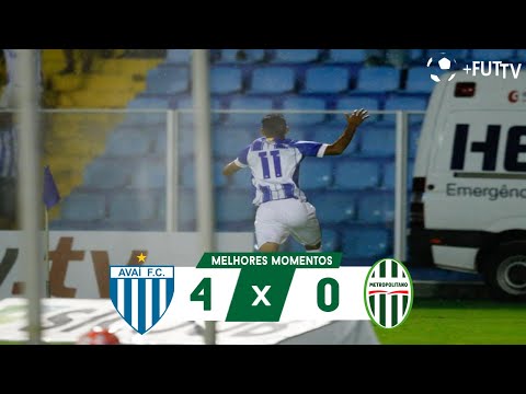 Avaí 4 x 0 Metropolitano - Todos os Gols - Campeonato Catarinense 2019 17/01/2019