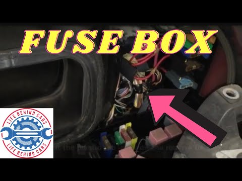 Renault Master 2010 Fuse Box & Relays Location Engine Compartment