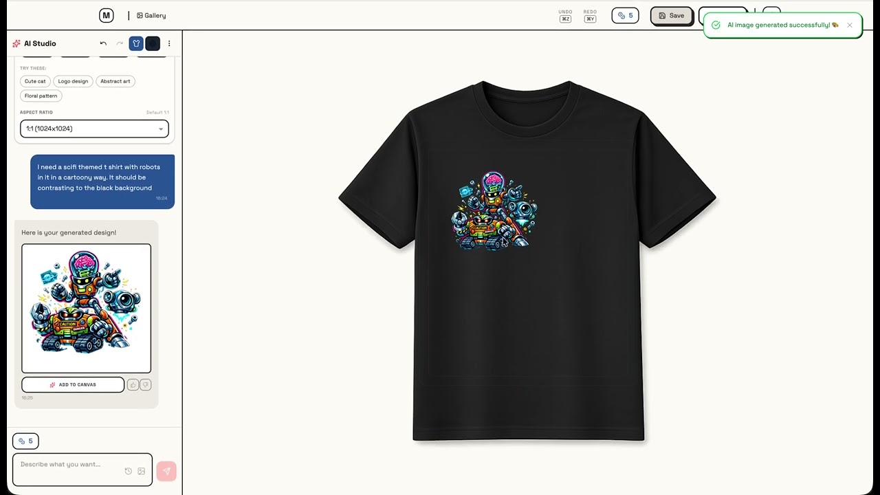 MerchBanao demo video