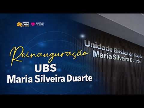 Inauguração UBS Maria SIlveira Duarte - Campo Limpo de Goiás