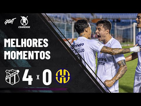 Gols e lances de Ceará x Horizonte-CE