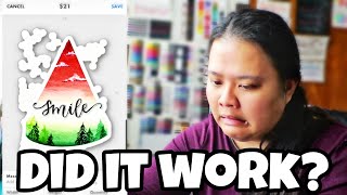 How to Make Die Cut Stickers using FREE Phone Apps ONLY | 🚫 Without a Printer or Cricut! 🚫