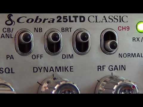 Loud 45 watt cobra 25 LTD with great TalkBack