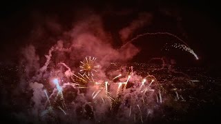 preview picture of video 'Drone over New Year Fireworks in Bendigo'
