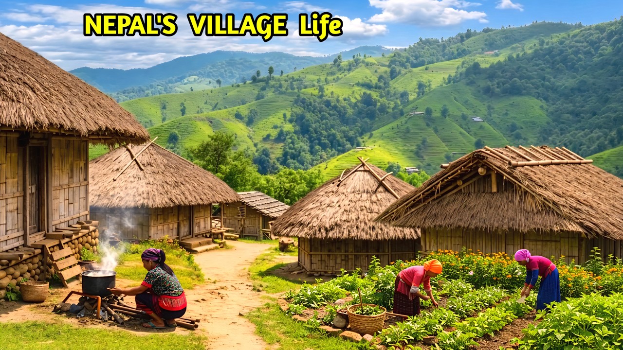 The NEPAL Village Life is Close to Nature | Beauty and Simplicity of Rural Nepal