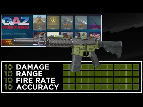 NEW!!! GAZ OPERATOR BUNDLE *FAIR BRASS M4* (MODERN WARFARE)