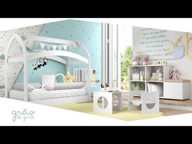 Quarto Montessoriano Luna - Grão de Gente