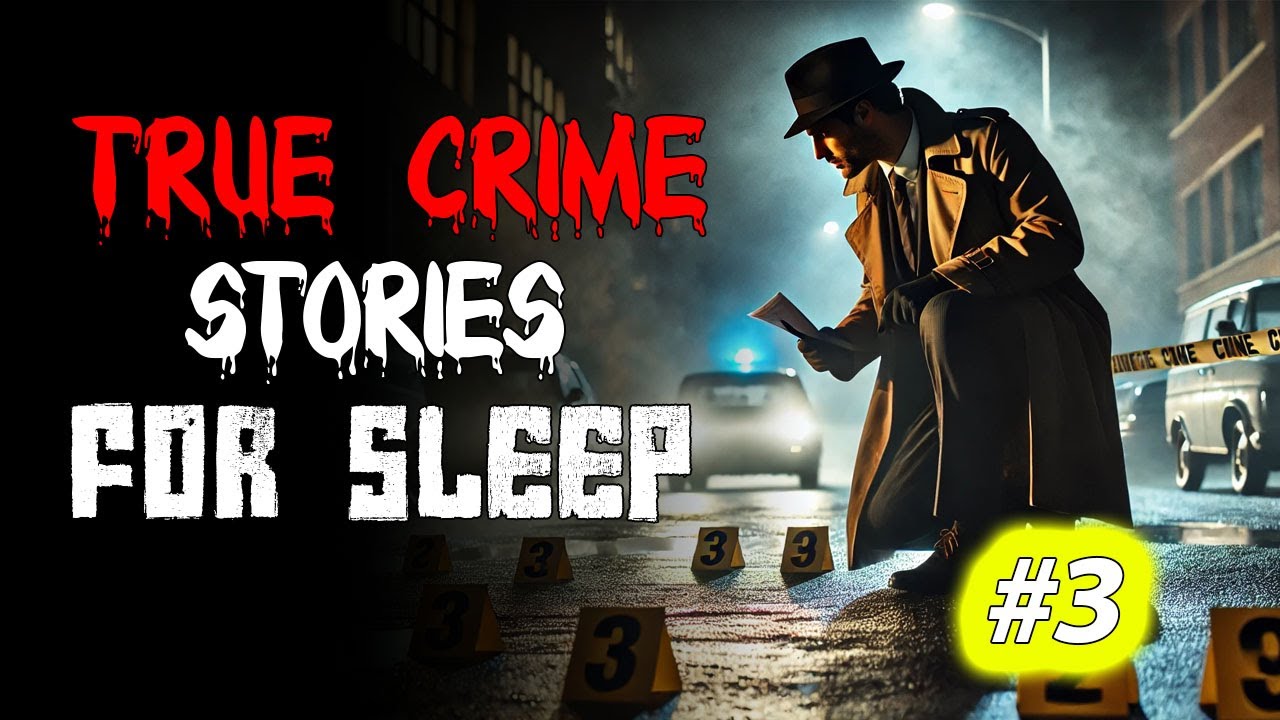 True crime Stories Told to the Sound of Rain | Relax and Fall Asleep Quickly Vol. 3 l Black Screen