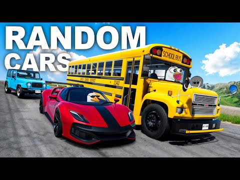 DOWNHILL CHAOS RACE! - BeamNG