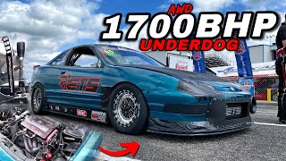 80PSI OF BOOST!! THE 1700BHP AWD HONDA INTEGRA FROM HELL