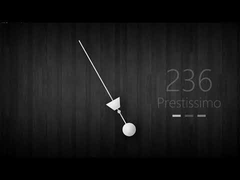 BPM 236 Tempo Metronome（メトロノーム）3/4 拍子 テンポ