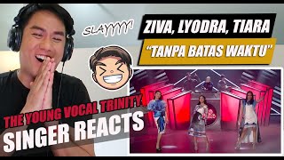 Download lagu WEIRD GENIUS X LYODRA X TIARA ANDINI X ZIVA [TANPA BATAS WAKTU] | RCTI ANNIVERSARY | SINGER REACTION mp3