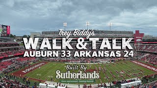 Download lagu WALK & TALK: Auburn 33, Arkansas 24 mp3 Download lagu WALK & TALK: Auburn 33, Arkansas 24 mp3