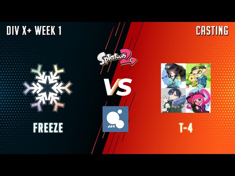 KIVER AND BRIAN CASTING FREEZE VS T-4 ! (Splatoon 2)