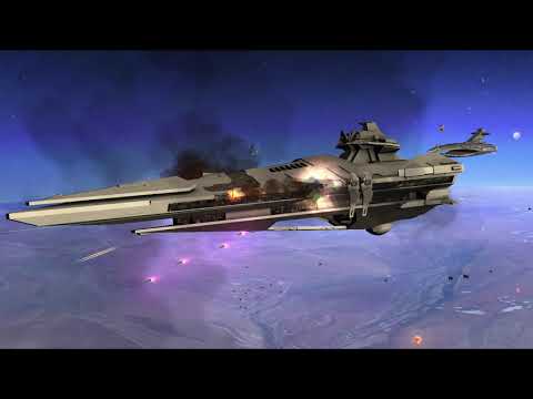 Star Wars: Empire at War Remake Mod 2.1 Ship Test Space Battle