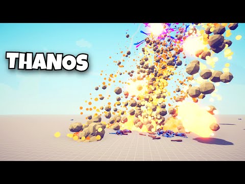 THANOS VS EVERY UNITS - Totally Accurate Battle Simulator TABS