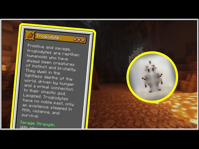 Origins: Troglodyte Minecraft Data Pack