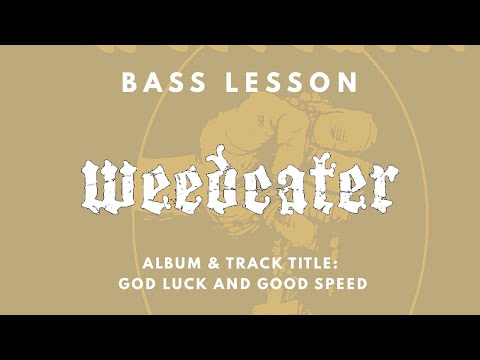 Bass TAB + Bass Lesson // God Luck And Good Speed // Stoner Doom Sludge