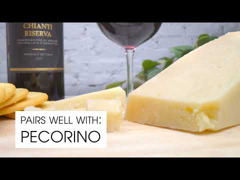 Dellatori Chianti Reserva with recommended cheese pairing