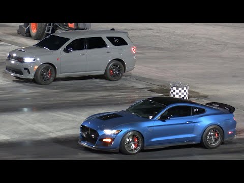 Durango Hellcat vs Shelby GT500