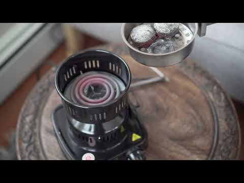 UNBOXING of Premium electric stove for hookah charcoals - Fire Tower from M. ROSENFELD