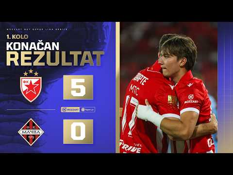 FK Crvena Zvezda Belgrad 5-0 FK Macva Sabac