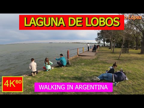 4K⁶⁰ - 👉 LAGUNA DE LOBOS ☀️ - ARGENTINA - Walking tour - TRAVEL 🌟