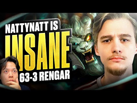 Nattynatt’s INSANE 95.5% Winrate Explained (63-3) on Rengar