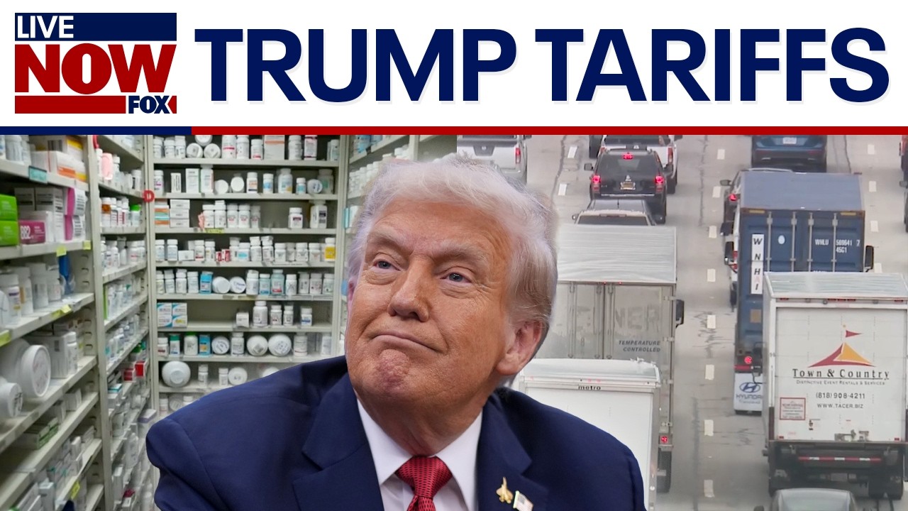 President Trump announces new round of tariffs on drugs, trucks and furniture