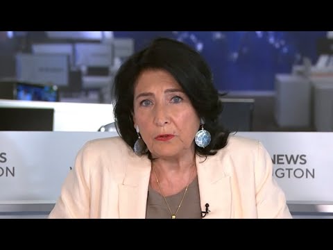 Georgia's 5th president says the country is 