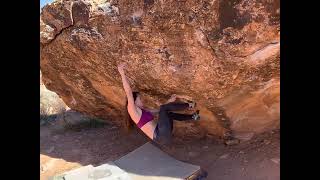 Video thumbnail of Athlete’s Foot, V9. Moe’s Valley