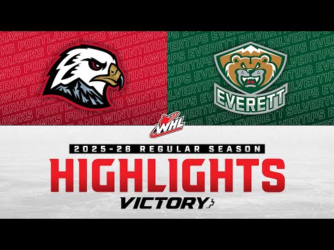 Portland Winterhawks at Everett Silvertips 9/28 I WHL Highlights 2025-26