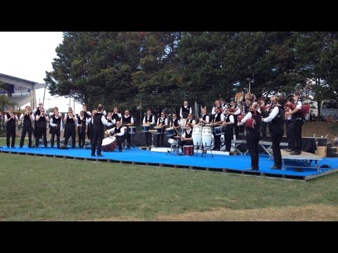 Le bagad de lorient au championnat des bagadou