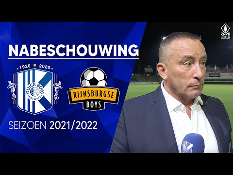 Nabeschouwing Quick Boys - Rijnsburgse Boys | Edwin Grünholz