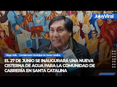 Santa Catalina: avanzan las obras de infraestructura hídrica en las comunidades de la Puna