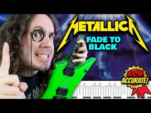 How To REALLY Play The FADE TO BLACK Solos (w/ Tabs!)