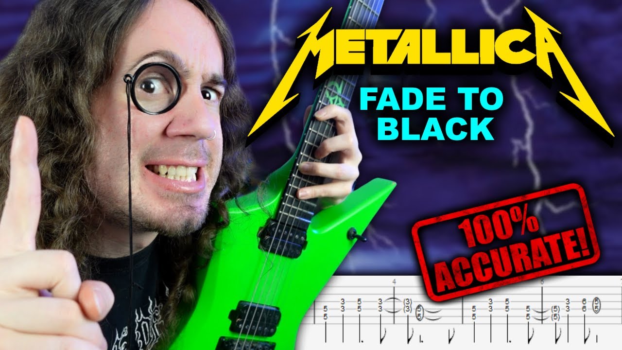 How To REALLY Play The FADE TO BLACK Solos (w/ Tabs!)