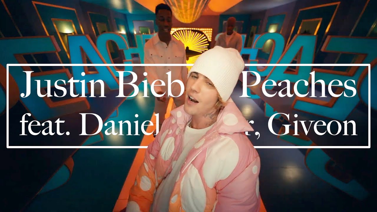 Justin Bieber - Peaches ft. Daniel Caesar, Giveon / ジャスティン・ビーバー - ピーチズ ft.ダニエル･シーザー&ギヴィオン