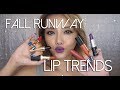 FALL 2019 LIP MAKEUP TRENDS AND FAVORITES