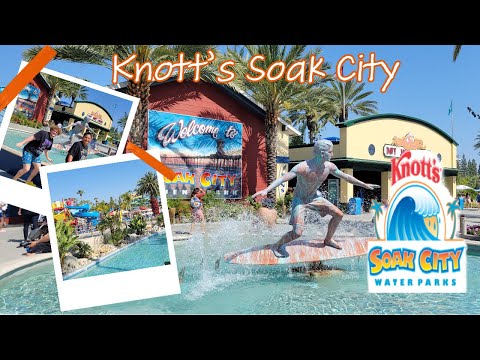 Knott's Soak City Water Park  & Cabanas-  Full Tour - Just 15 minutes from Disneyland!