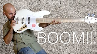 Video thumbnail for Squier Affinity Jazz Bass V ¿Mástil de BOUTIQUE en un bajo de 300€? (🇺🇸ENG🇬🇧 subs) by Bass Advisor